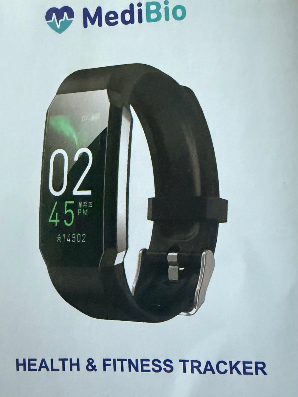 MediBio Health & Fitness Tracker Smart Band